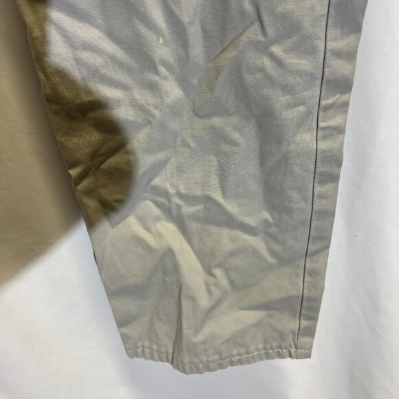 VTG Eddie Bauer Khaki Slacks Side Pockets and Hand Pockets 100% Cotton - Picture 8 of 10